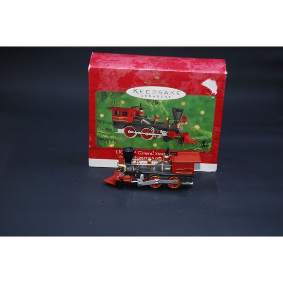 Hallmark Keepsake Ornament 2000 Lionel General Steam Locomotive 5th In Series - Picture 3 of 7